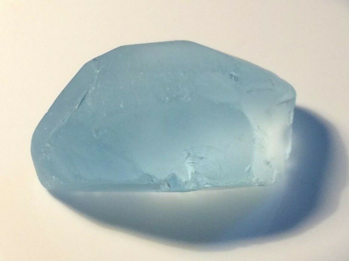 Topaz Swiss Blue Faceting Rough Supper Clean Very Bright Stones From 30 – 60 ct