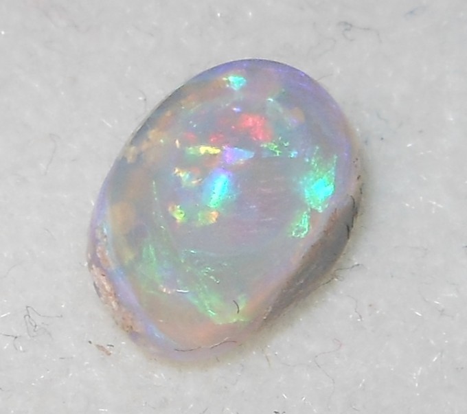 1.80ct Australian Opal 11.6x8x3mm Freeform Shape cabochon Lightning Ridge