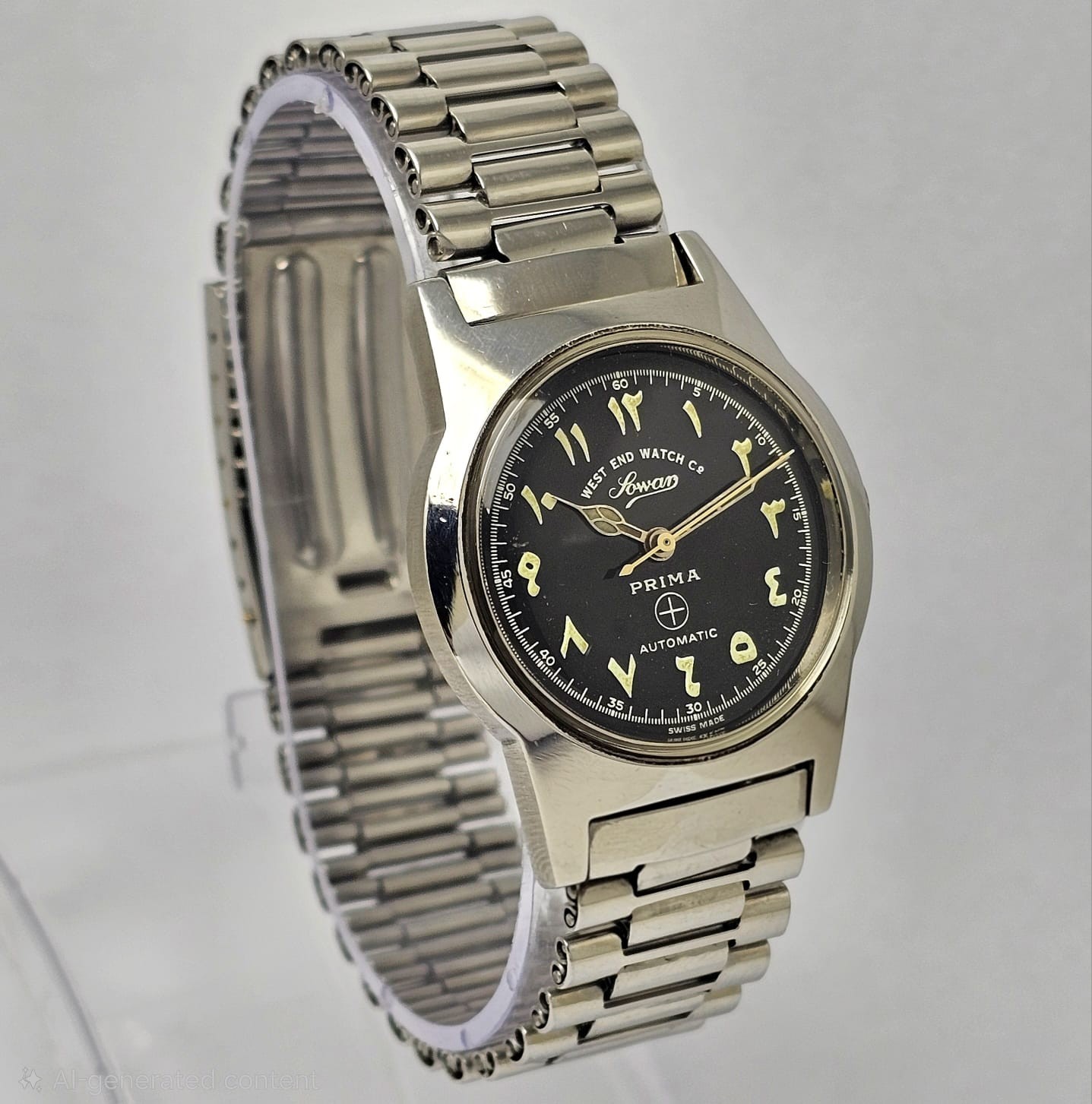 WEST END WATCH CO SOWAR PRIMA AUTOMATIC S.4289 VINTAGE MEN’S WATCH