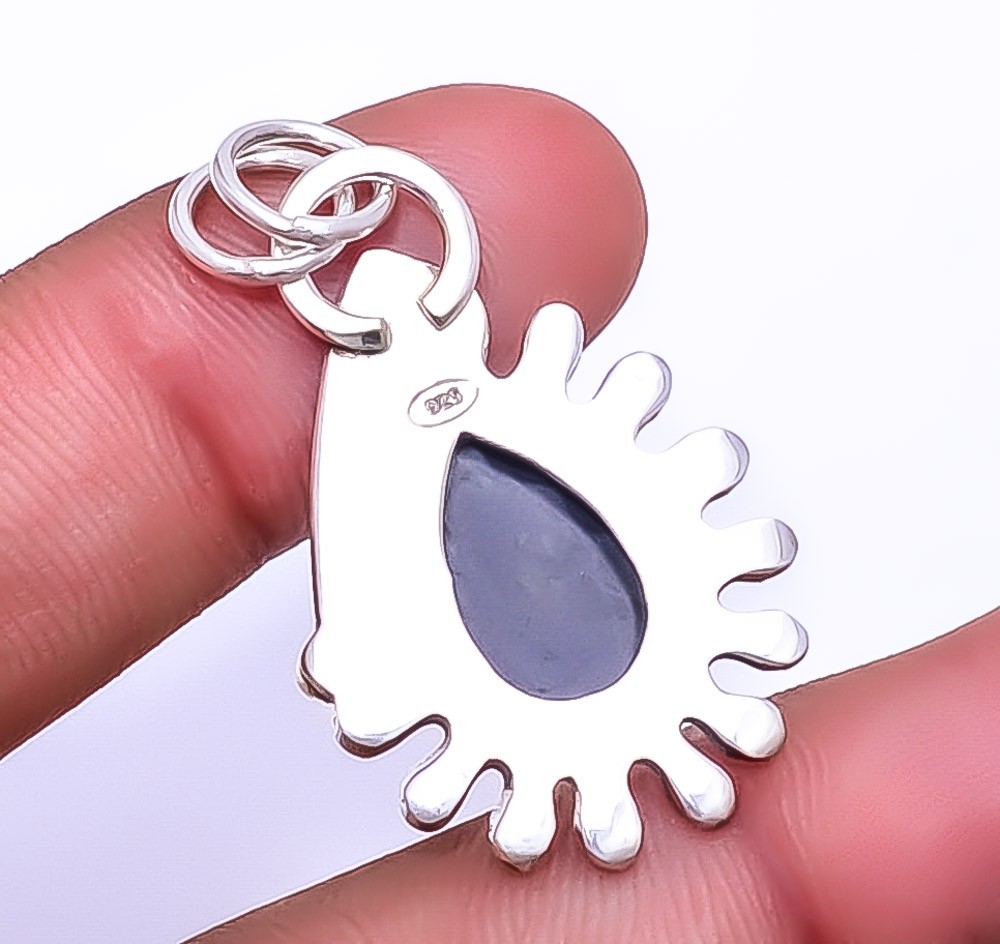 Picasso Jasper – Utah 925 Sterling Silver Pendant 1.50″ P8, Christmas Gift