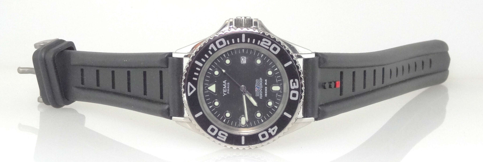 YEMA BY SEIKO YE-139-M NAVYGRAF MEN’S QUARTZ DEEP-DIVER WATCH – NEW RARE 30-ATM