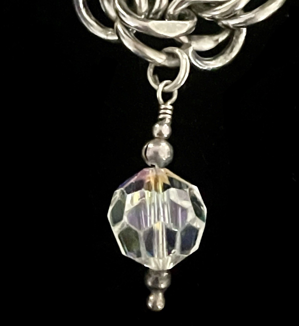 VINTAGE WINARD STERLING SILVER CHARM BRACELET WITH 6 CHARMS ~ 36.6 G