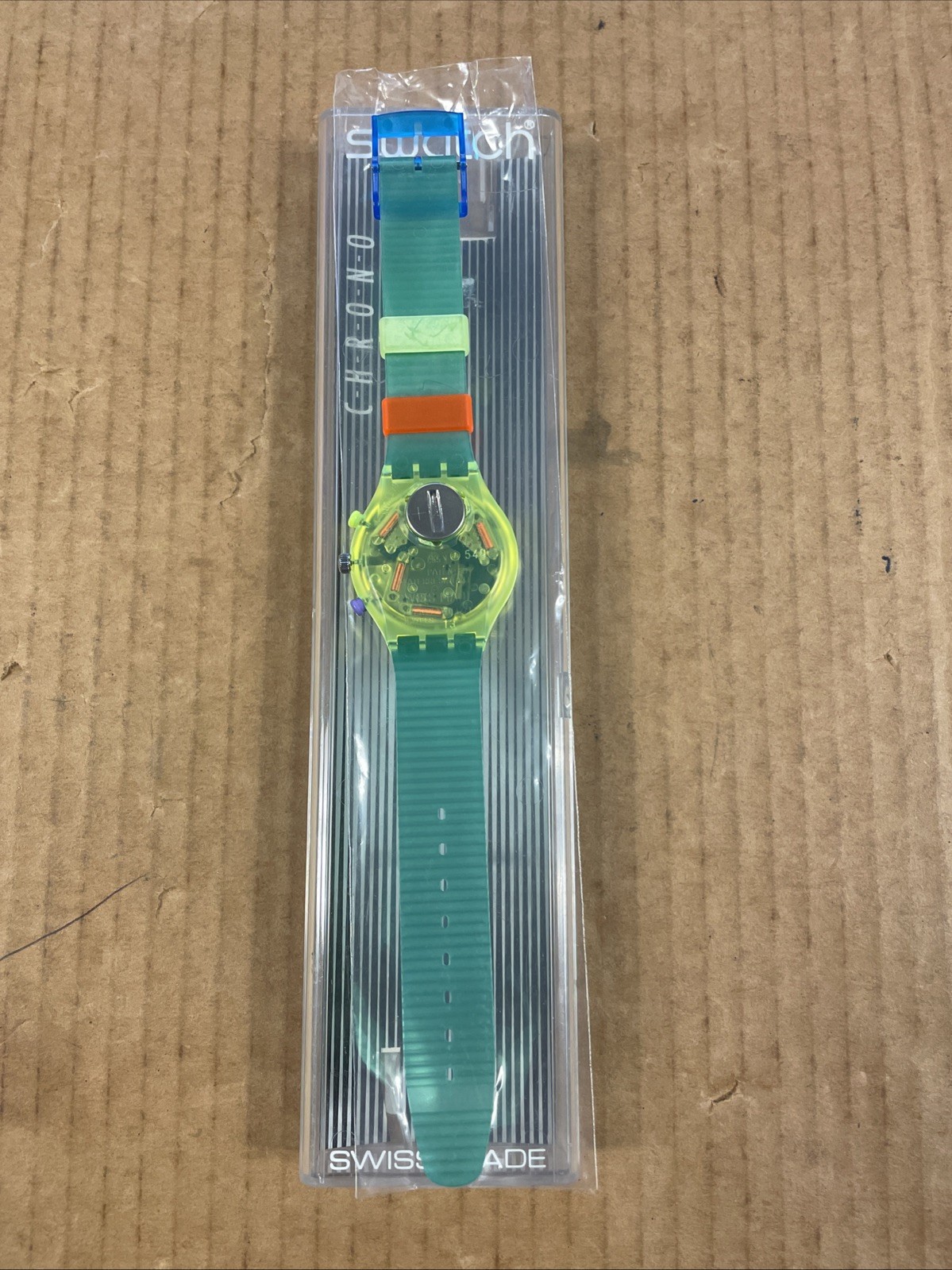 (C3426) New Never Worn Swatch Chrono Neo Wave – SCJ100