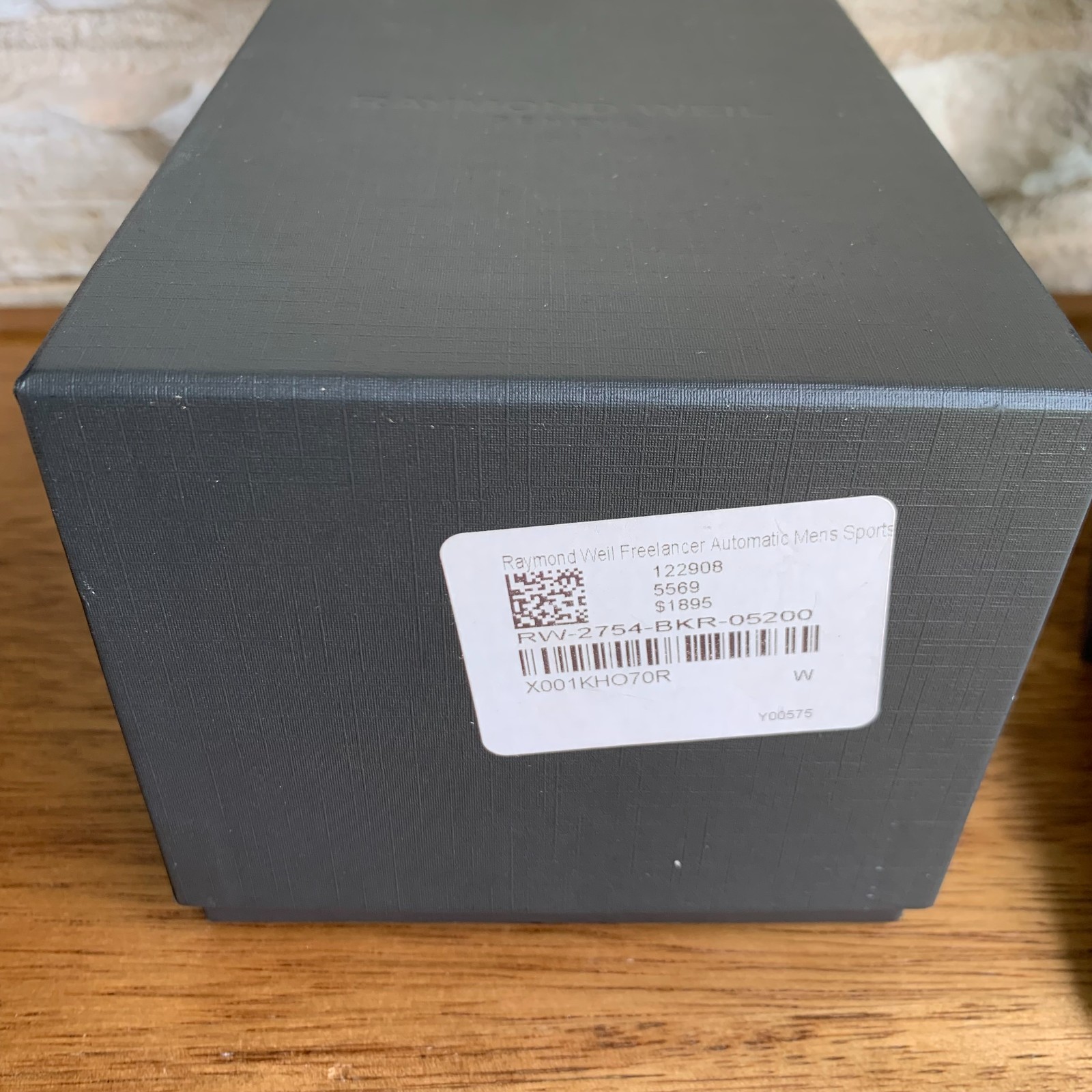 Raymond Weil Freelancer Pilot Automatic 42.5mm DLC Black Wristwatch w/ Box