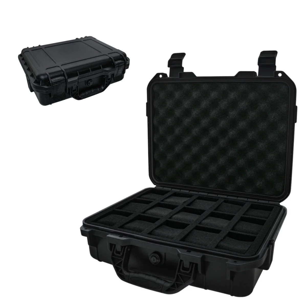 8/15 Slot Watch Collection Box Waterproof Sponge Case Jewelry Storage Organizer