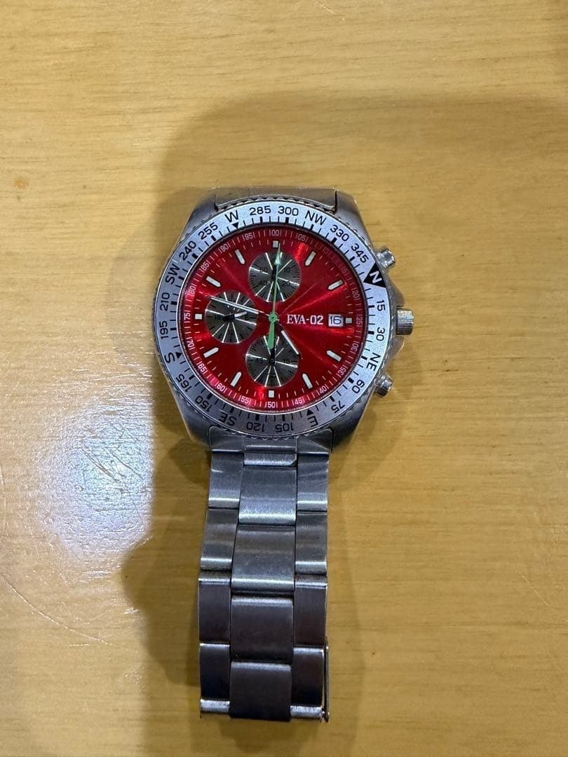 Citizen Evangelion EVA-02 Asuka Langley Limited Edition Chronograph Watch