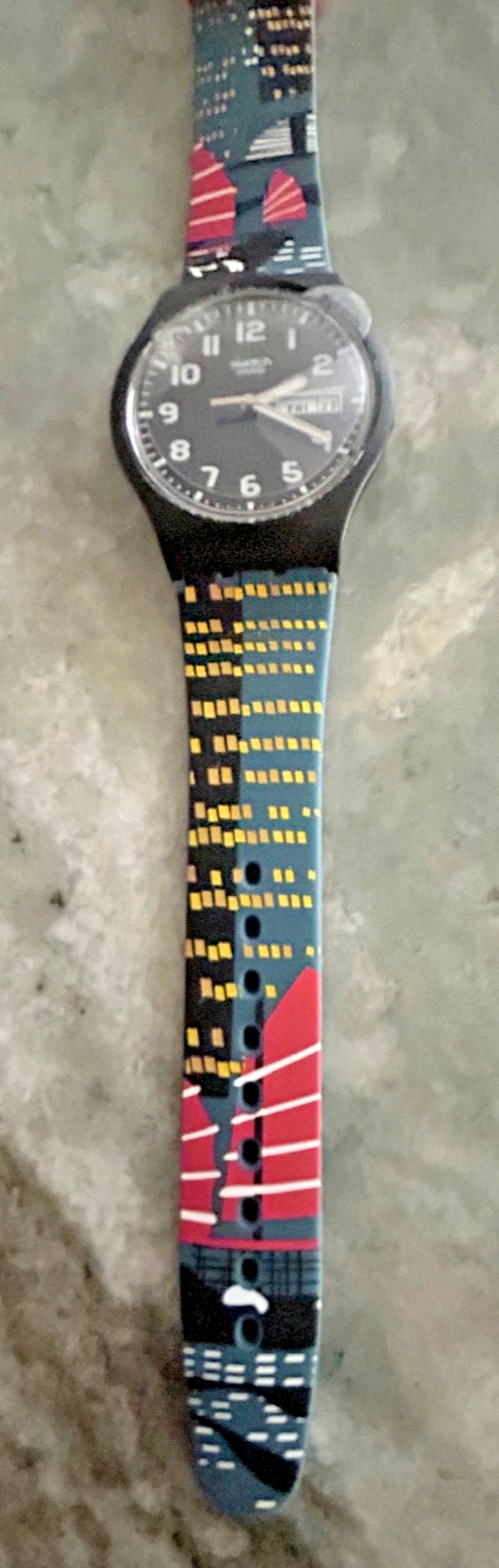 Swatch – Hong Kong Airport– SUJB700D – 2007 – Limited Edition – 2011