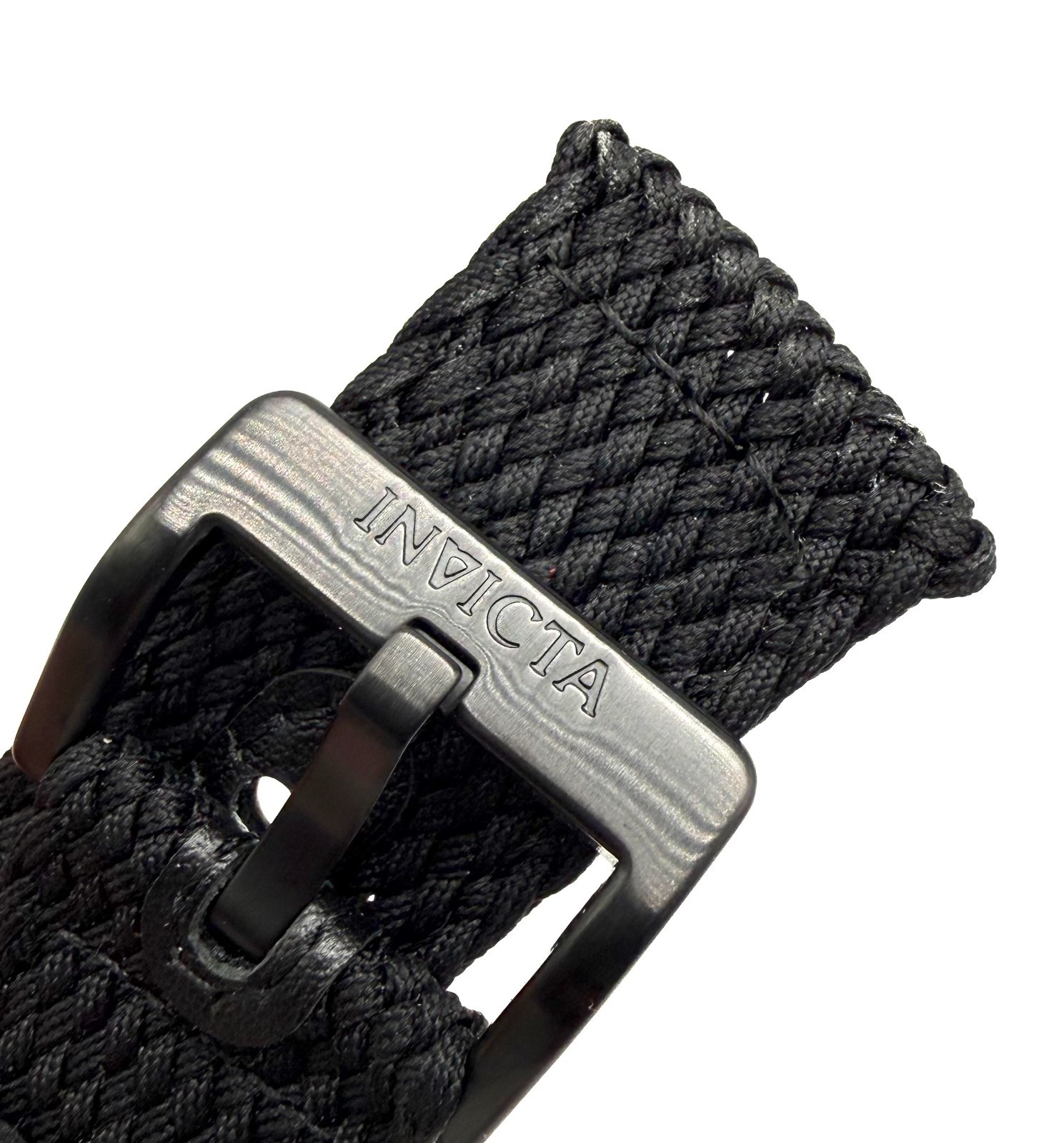 Authentic Invicta Pro Diver 39289 Black Polyester 22mm Watch Band