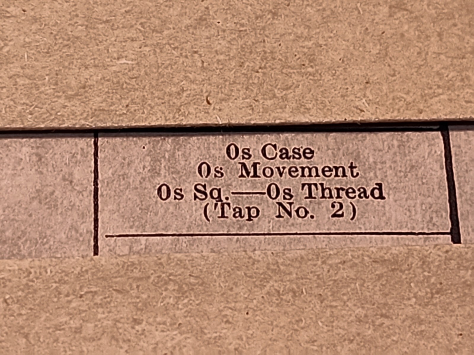 NOS Amer Pocket Watch Philadelphia Htg Stem N-3639 0s Case, Sq, Tap 2 Ref 90