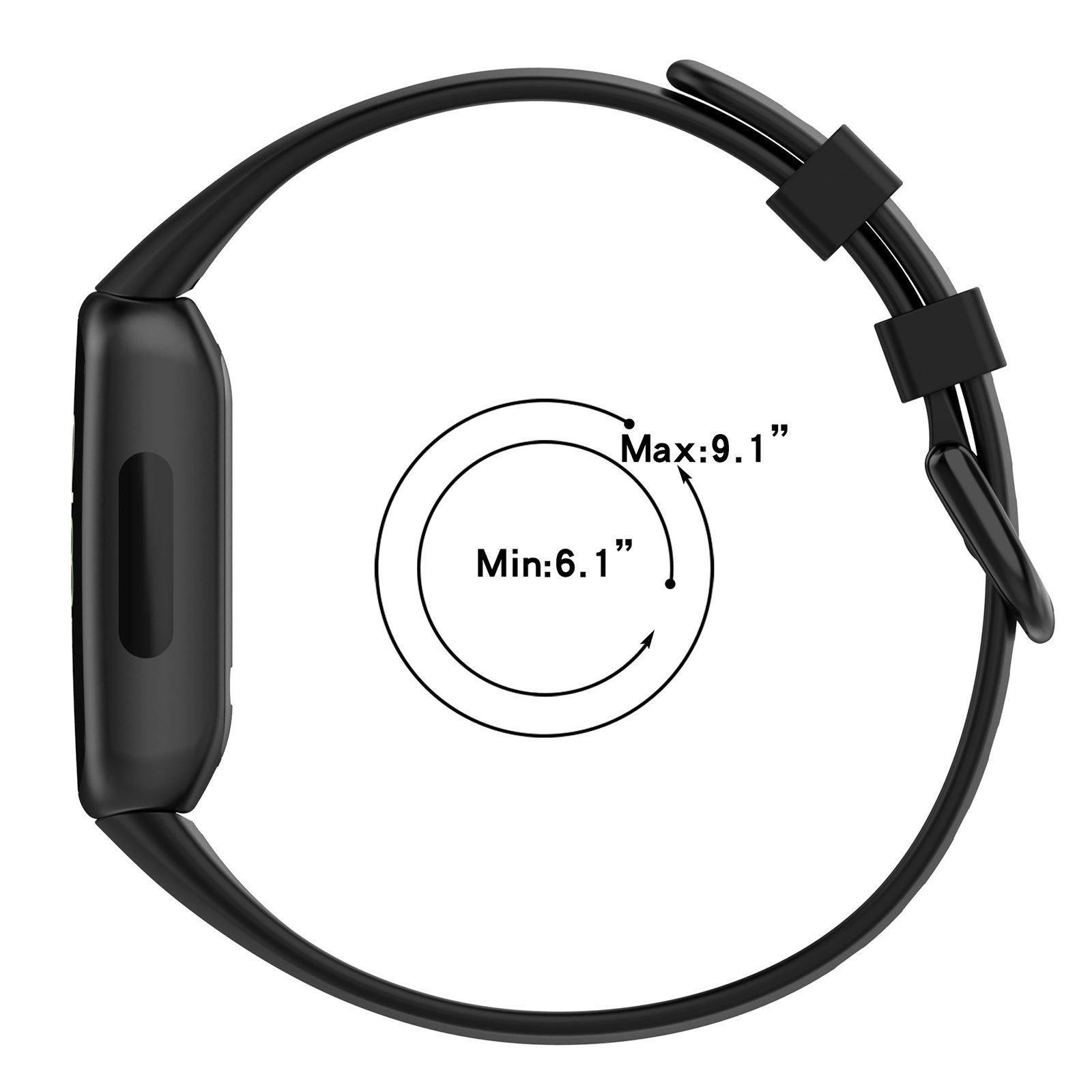 15.4mm Watch Strap for Fitbit inspire3 Replacement Band