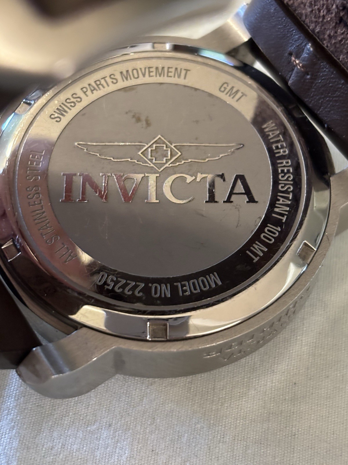 Invicta Aviator Men’s Quartz Watch model 22250