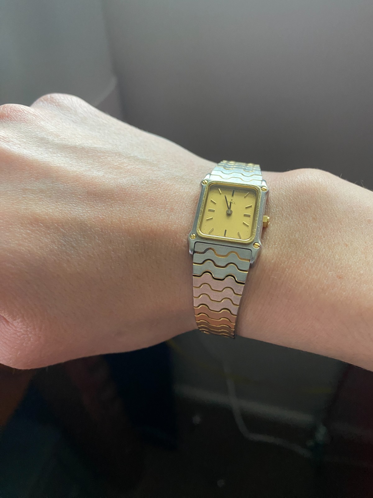 Ebel vintage luxury women watch gold