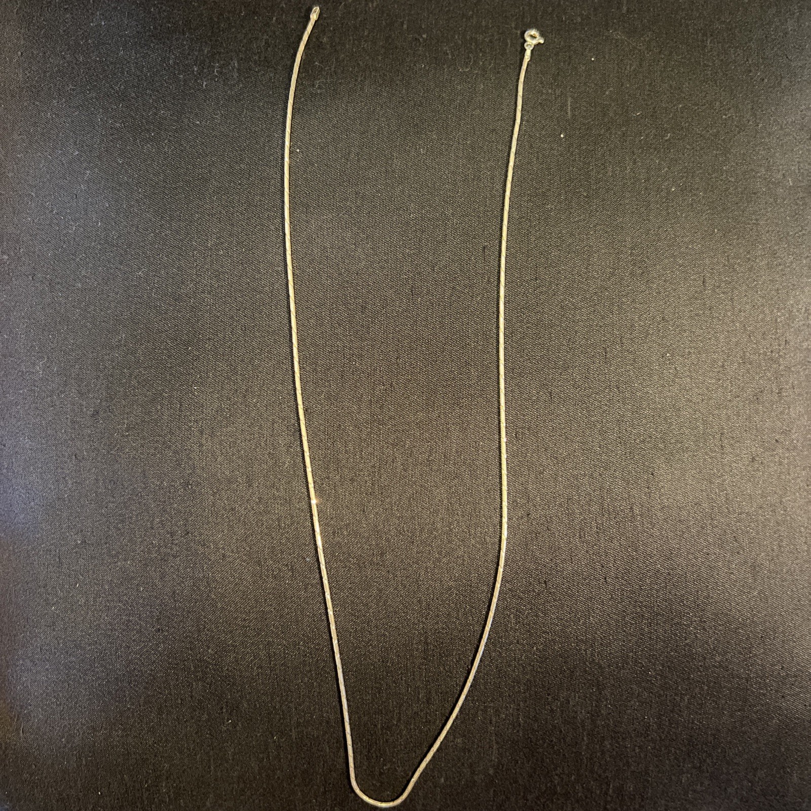 24INCH SOLID SNAKE CHAIN DIAMOND CUT 925 STIRLING SILVER MADE IN ITALY!!