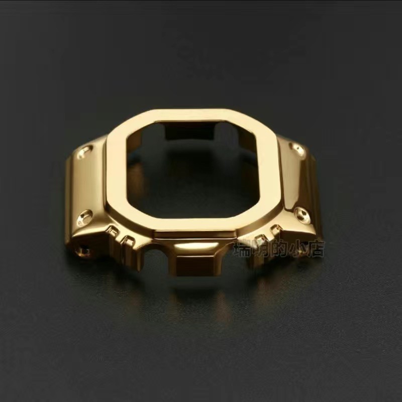 Stainless Steel Watch Case Band Mod Kit Replacement For Casio G-Shock DW5600