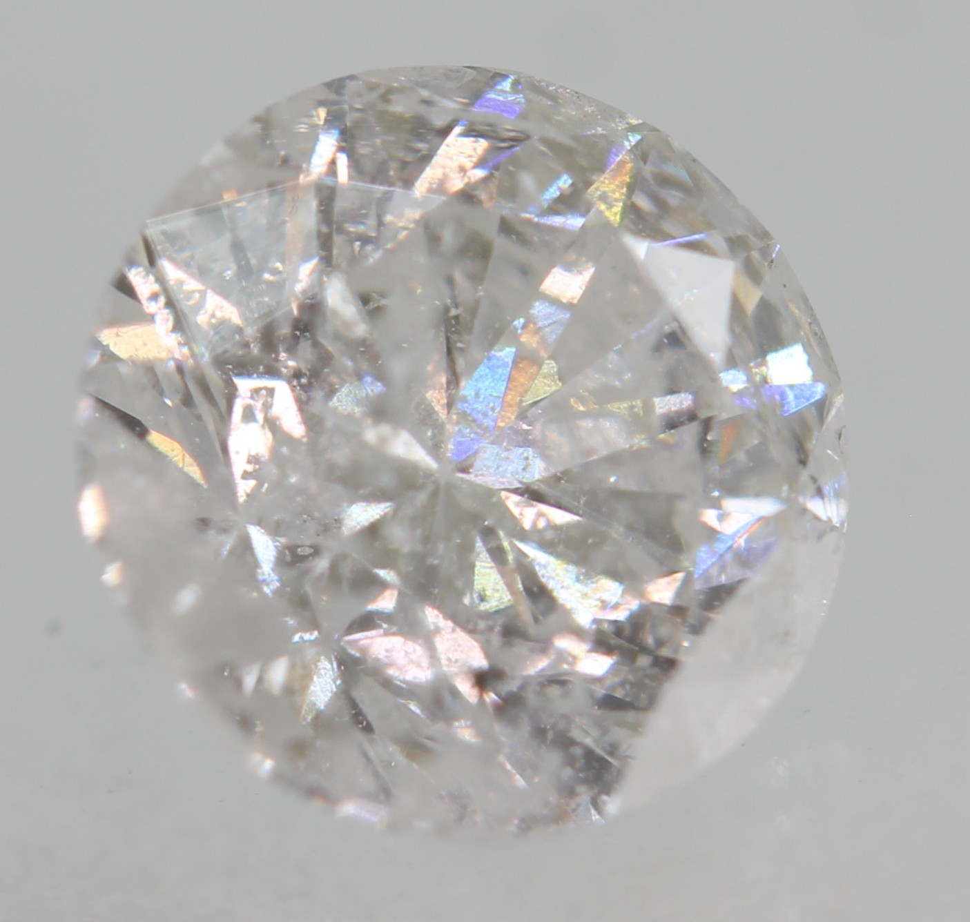 Certified 0.82 Carat D SI2 Round Brilliant Natural EARTH MINED Diamond 5.74mm