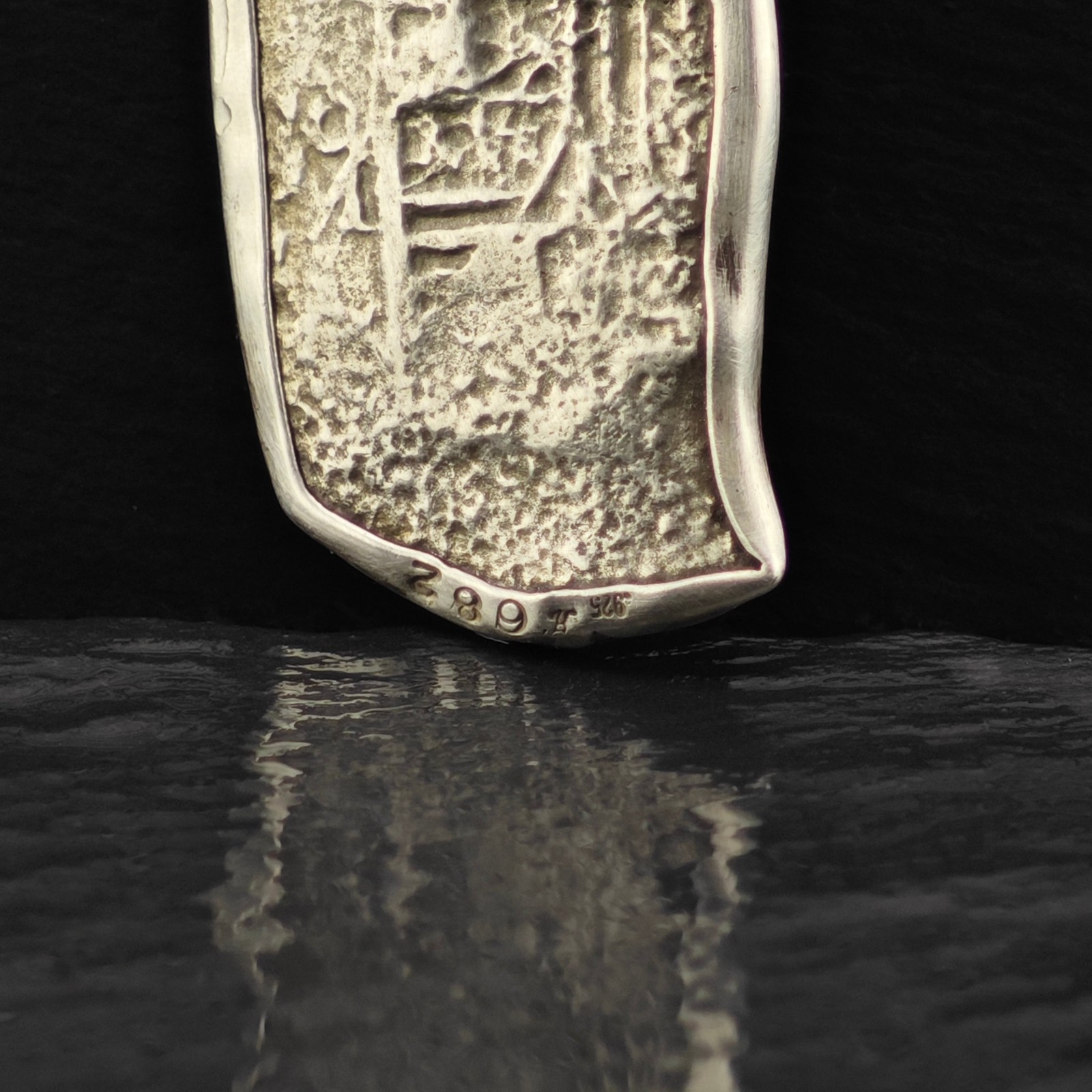 1700 Atocha Shipwreck Coin Pendant Sterling Silver