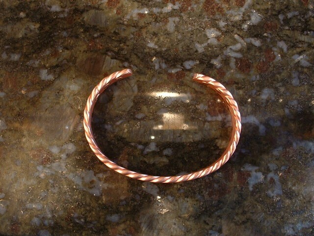 Arthritis Solutions Copper Rope Bracelet Arthritis/Carpal Tunnel 99.9% Pure