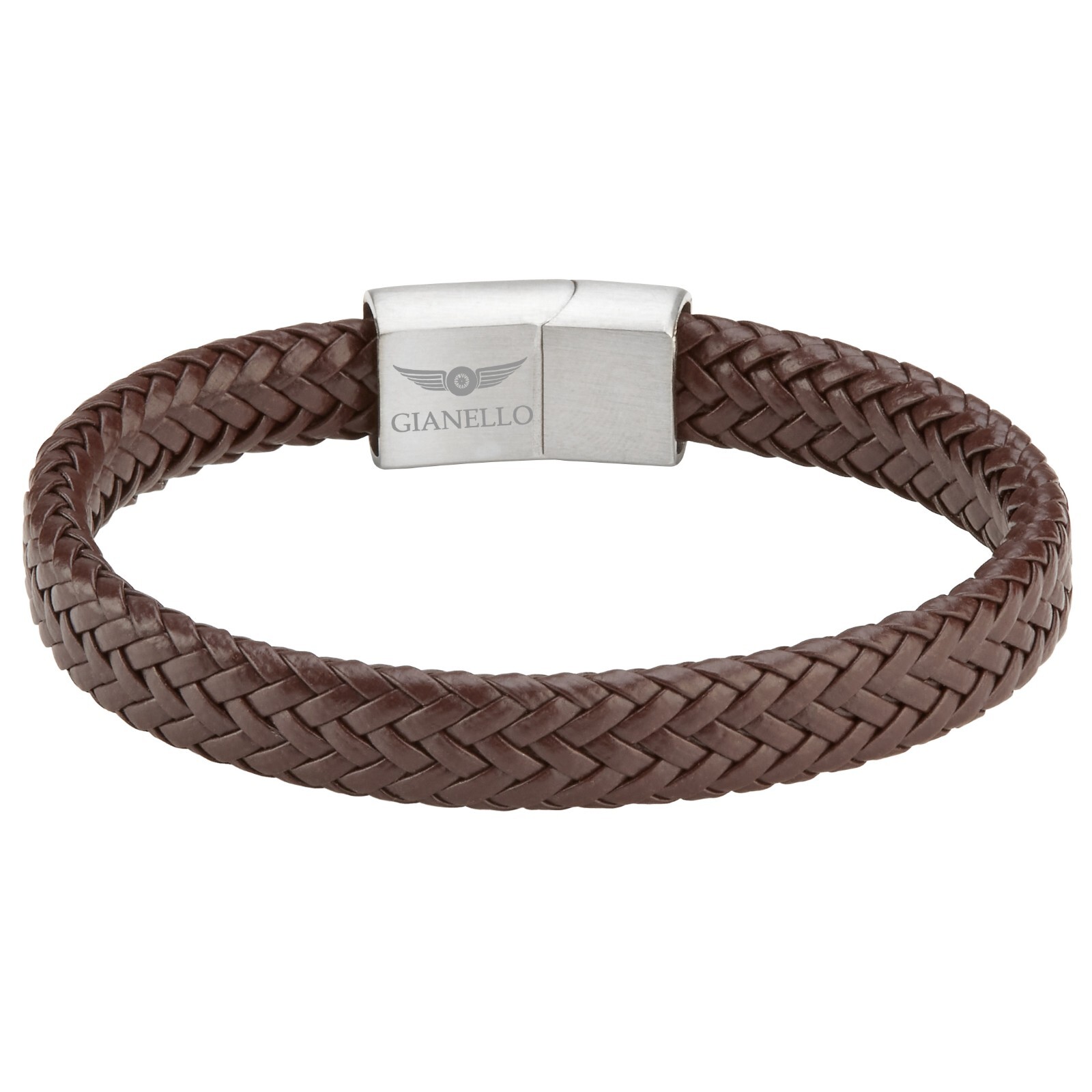 Gianello Handmade Men’s Rope Twist Bracelet (Large-8.5 inch)