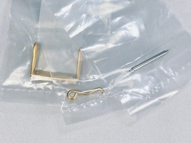 Seiko Genuine 20mm Titanium Gold Buckle AA08WTE05B for SBBN051 S23635J1