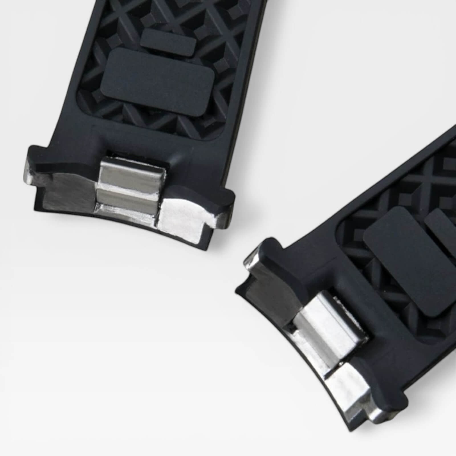 FKM Rubber Watch Strap Fits IWC Aquatimer IW3568 IW3767 22mm Easy Change Band