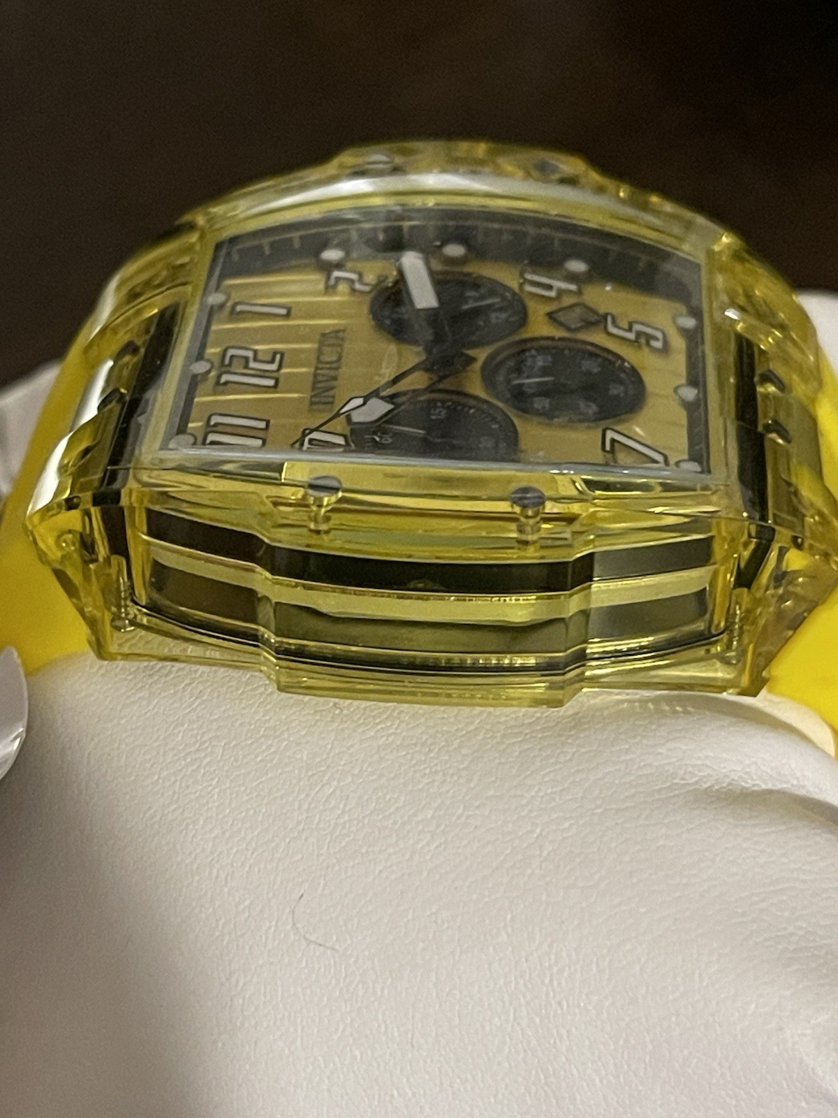 Invicta S1 Rally Kinesia Anatomic Men’s Watch – 47mm, Yellow (45482)
