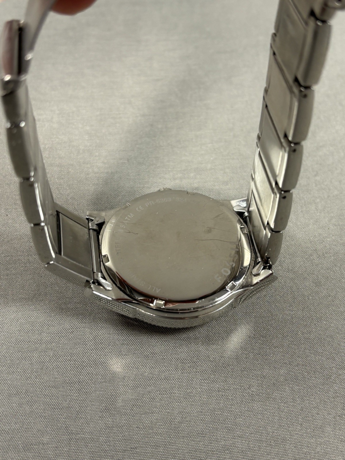 Fossil Bud Light PR-5369 NFL Football Beer Sponsor Mens Watch New Battery 43MM