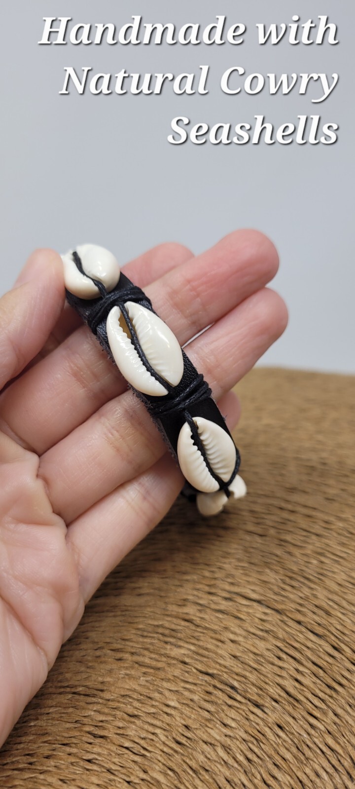 Cowry Shell Bracelet Cowrie Shell Bracelet Sea Shell Bracelet Leather Bracelet
