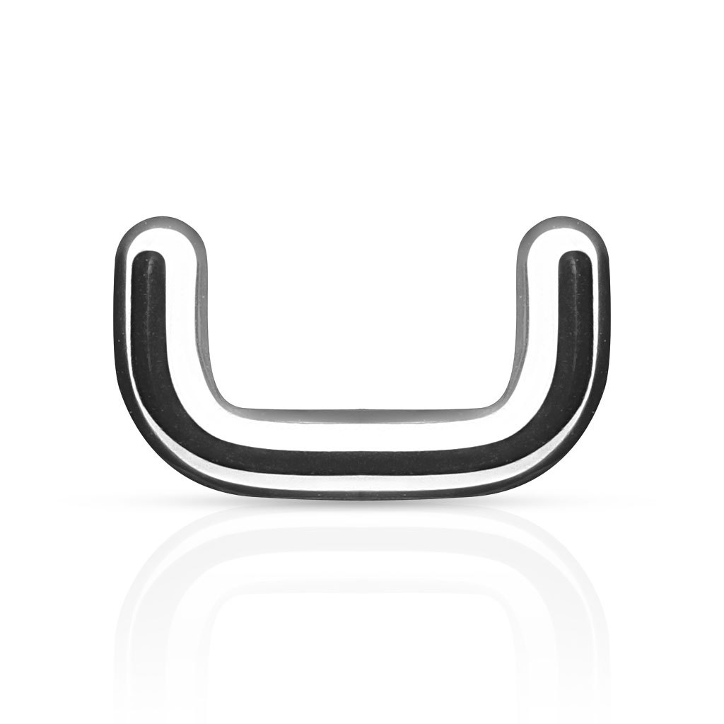 4 Pc 14G Or 16G 316L Surgical Steel Nose Septum Retainer 1/4″ (6mm) Length