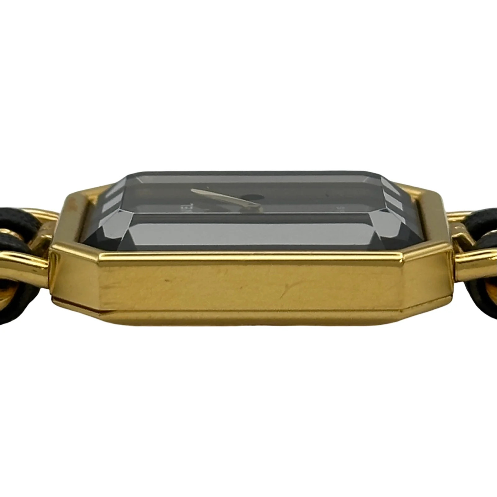 Chanel Première S H0001 20mm Black Dial Quartz Watch OKW3072