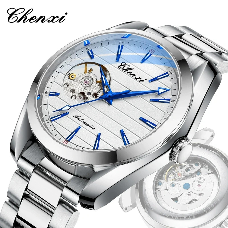 Men’s Automatic Mechanical Watch Classic Wristwatch business Self-winding Gift