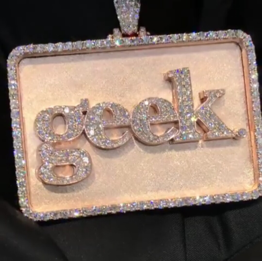 1 ct Passing Tester MOISSANITE mens Custom Name Dog Tag Pendant Silver GIFT