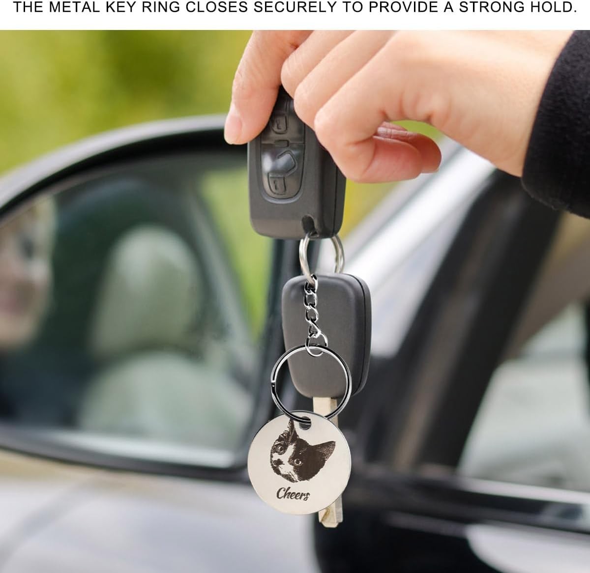 50PCS Split Key Ring, 1 inch 25mm Heavy Duty Metal Keyring Color: 1 inch(25mm)