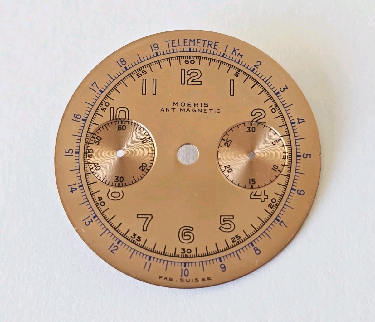 Swiss Made Watch Chronograph Dial 31.40mm Approx