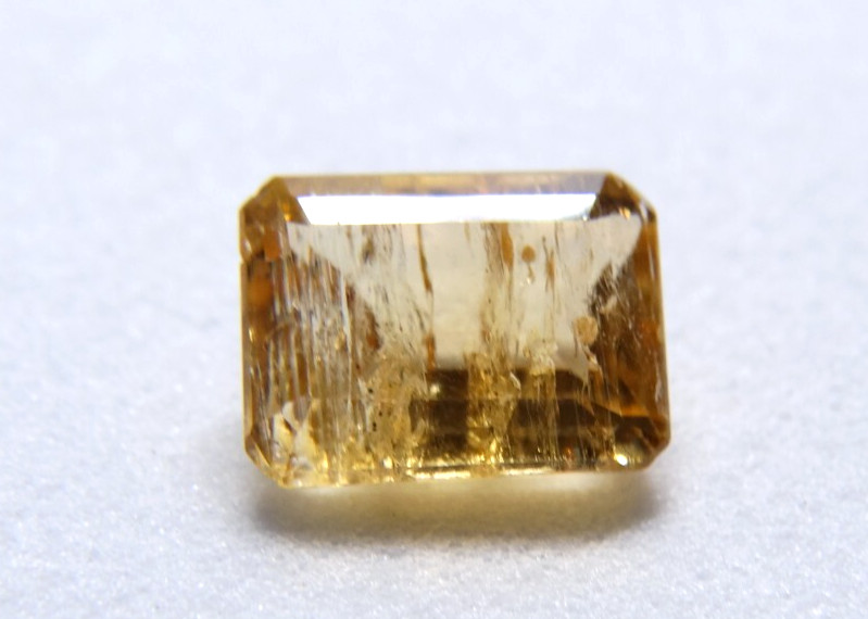 ip20 Imperial Topaz 4.82ct 8×10.5x5mm emerald cut from Ouro Preto