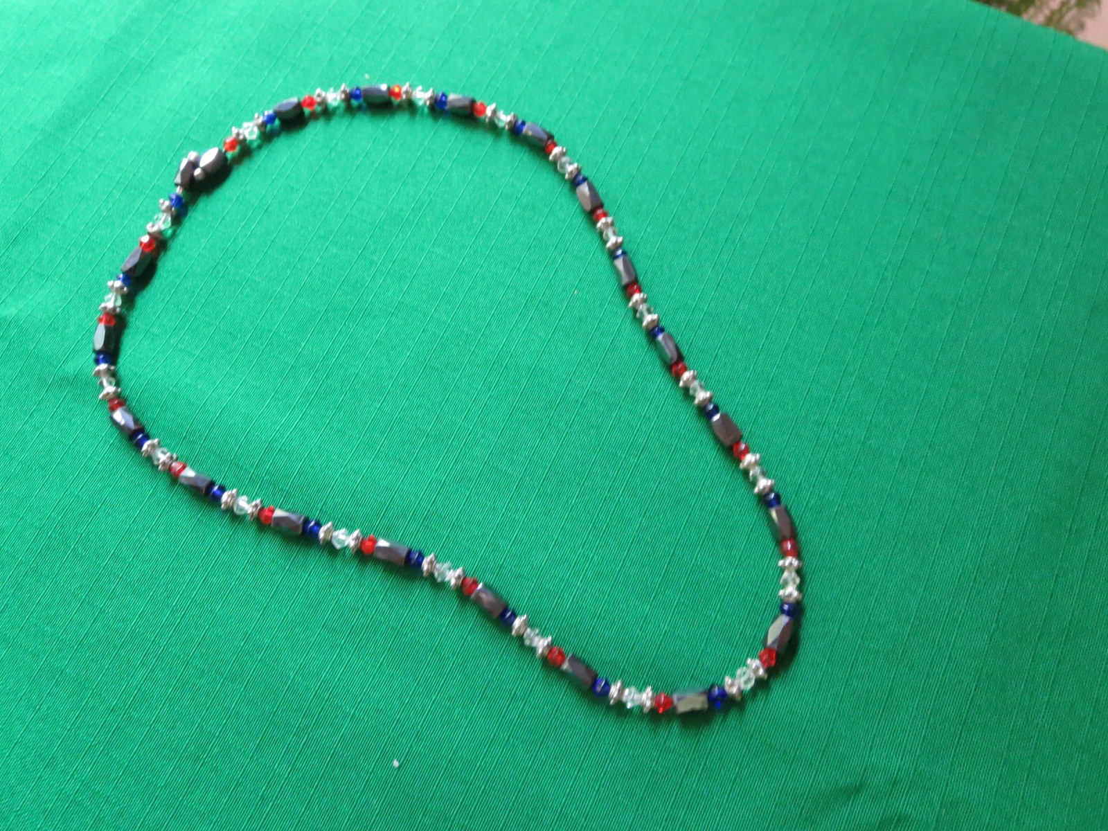 Magnetized Hematite Bead Necklaces 36″ & 20″ Multicolor Arthritis Pain Ttherapy