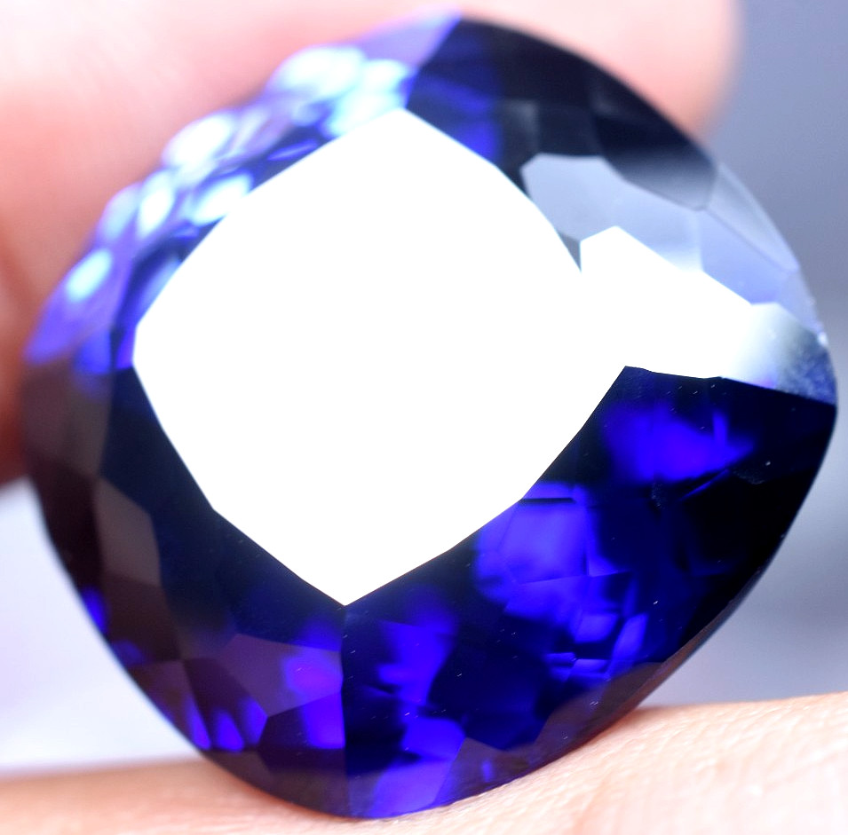 Natural 43.50 Ct Madagascar Royal Blue Sapphire GGL Certified Loose Gemstone