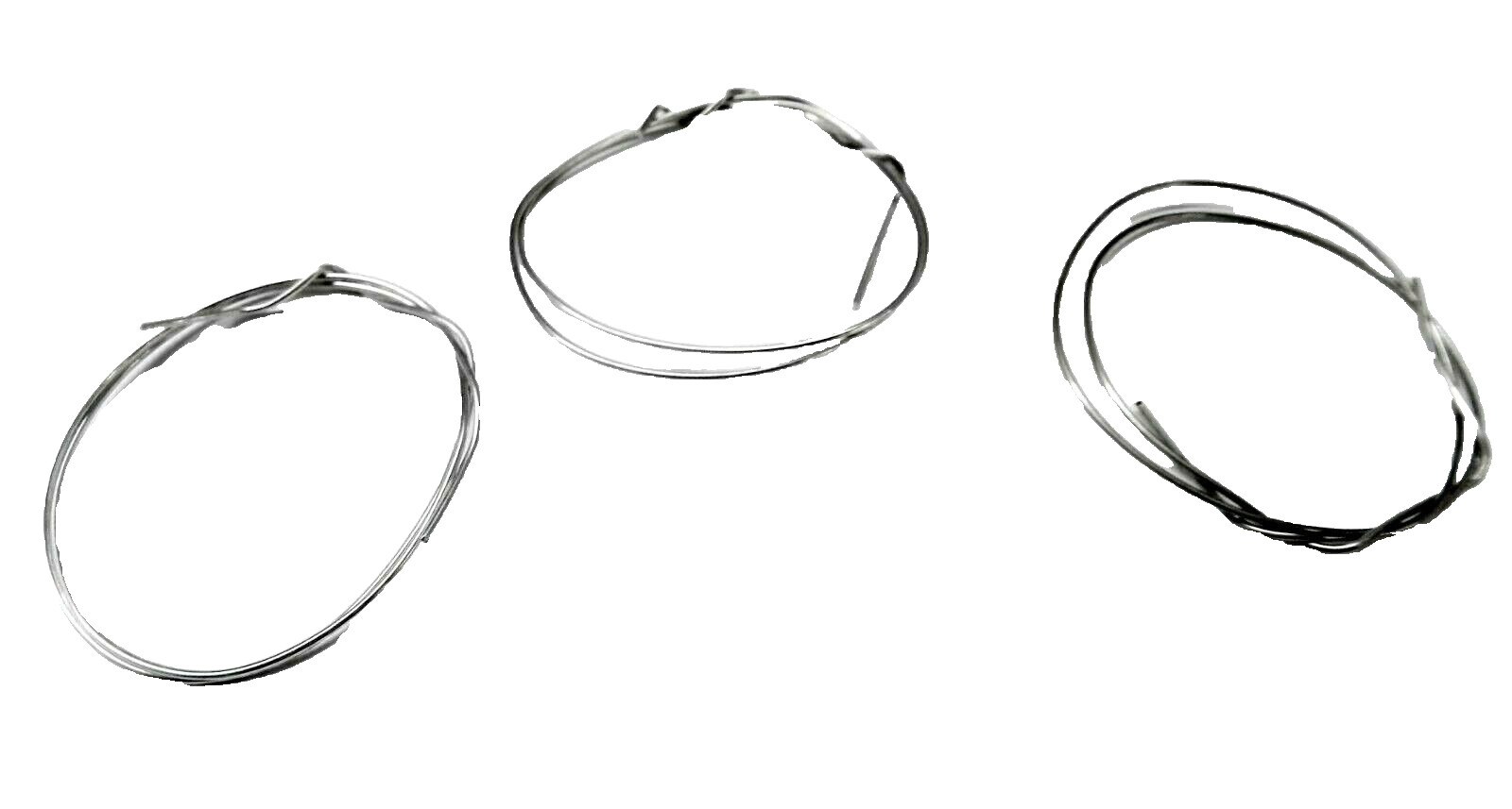 Silver Solder Wire Assorted Pack 3 Pieces 12″ Each Soft Medium & Hard Jewelry