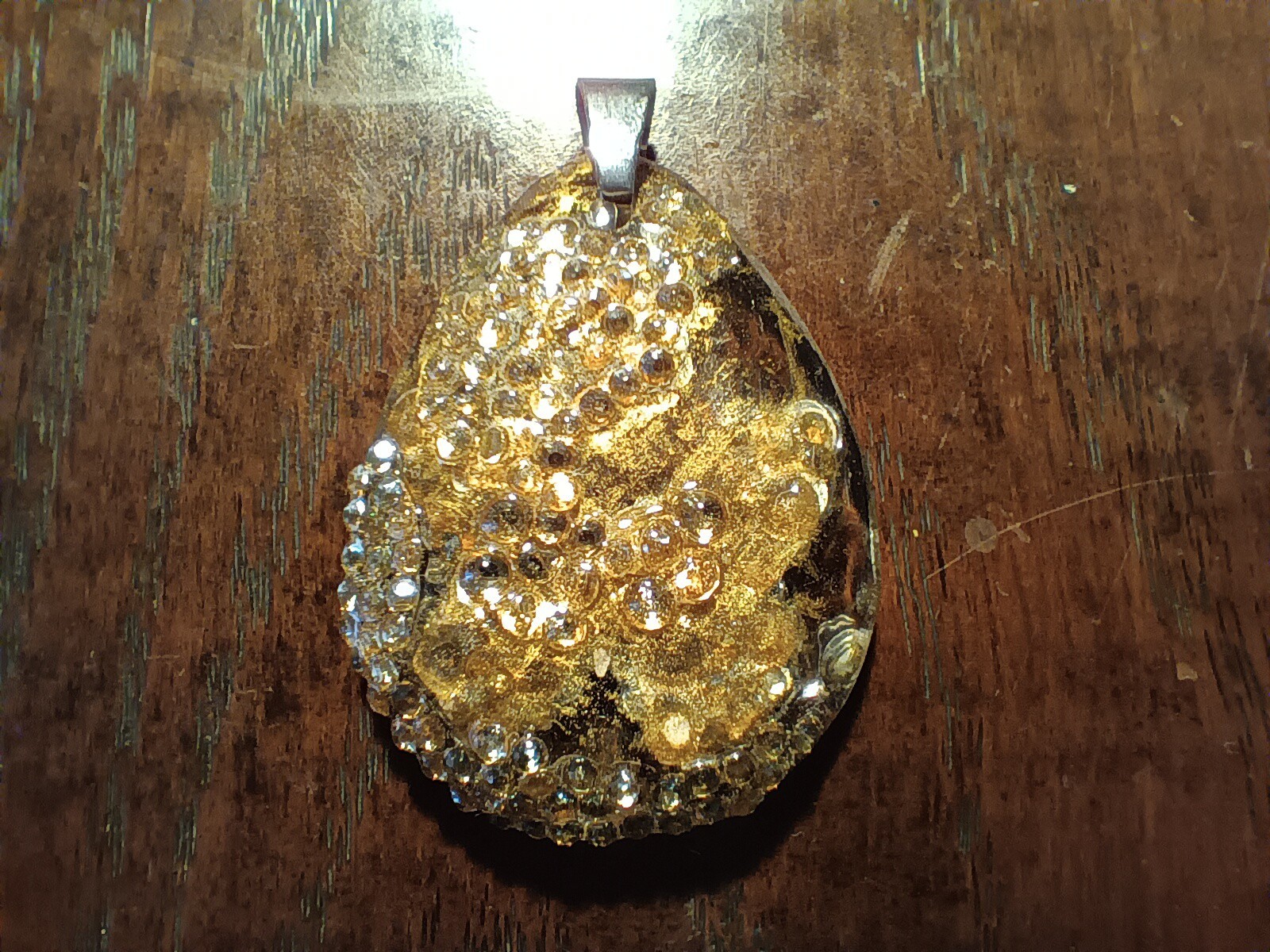 Crystal Butterfly Pendant Necklace, Reversible The Budget Friendly Perfect Gift!