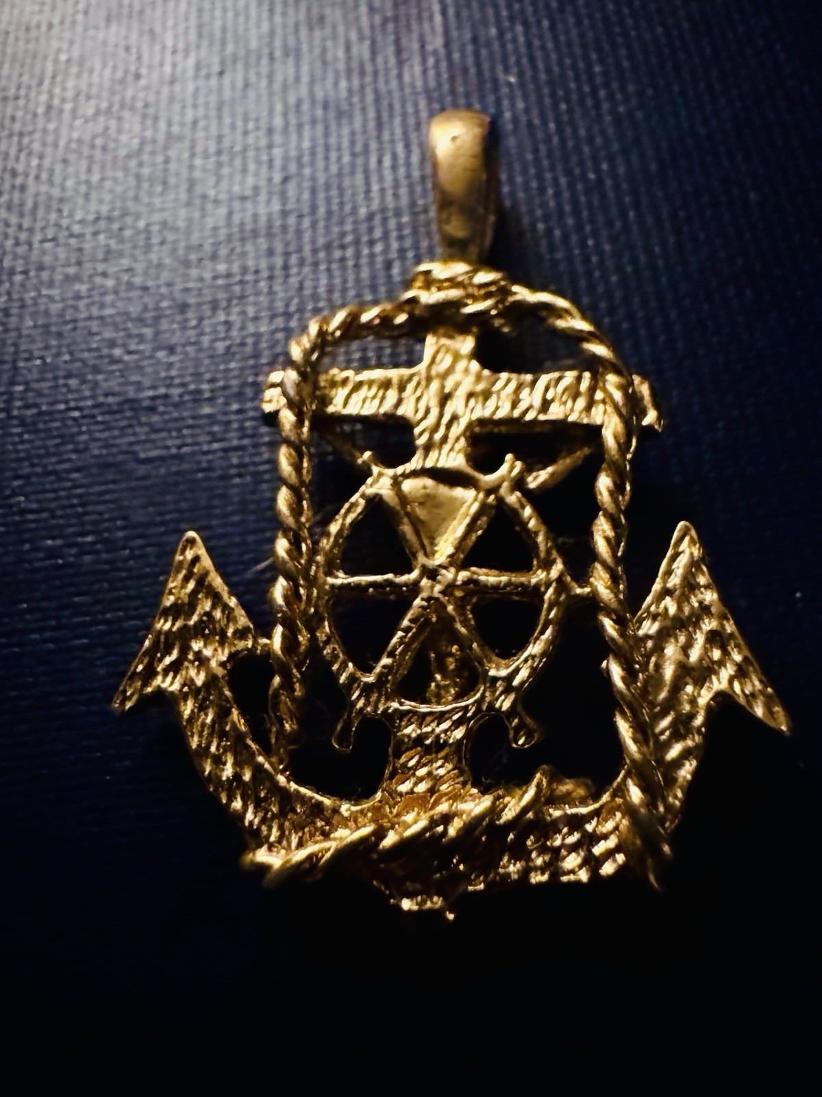 Jesus Anchor Cross/crucifix Pendant