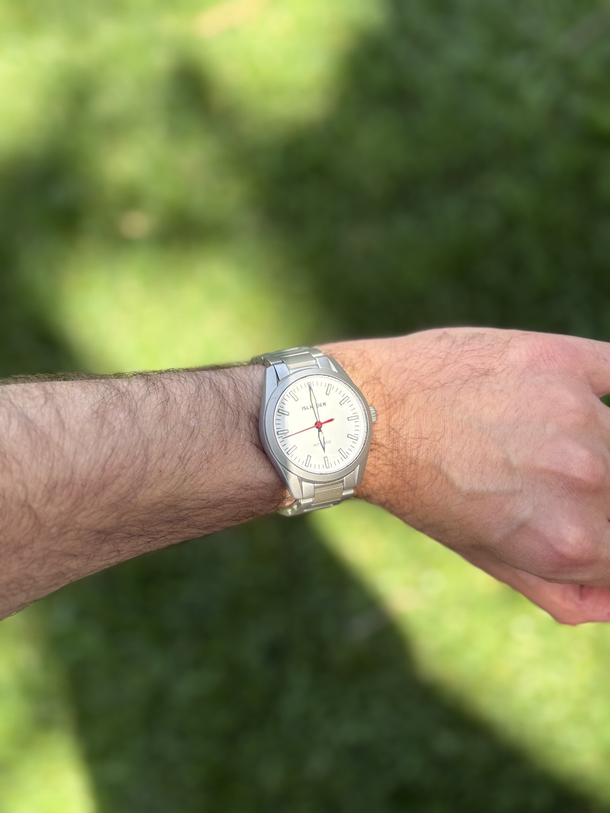 Islander Thunderbolt Pilot Watch with White Dial #ISL-343