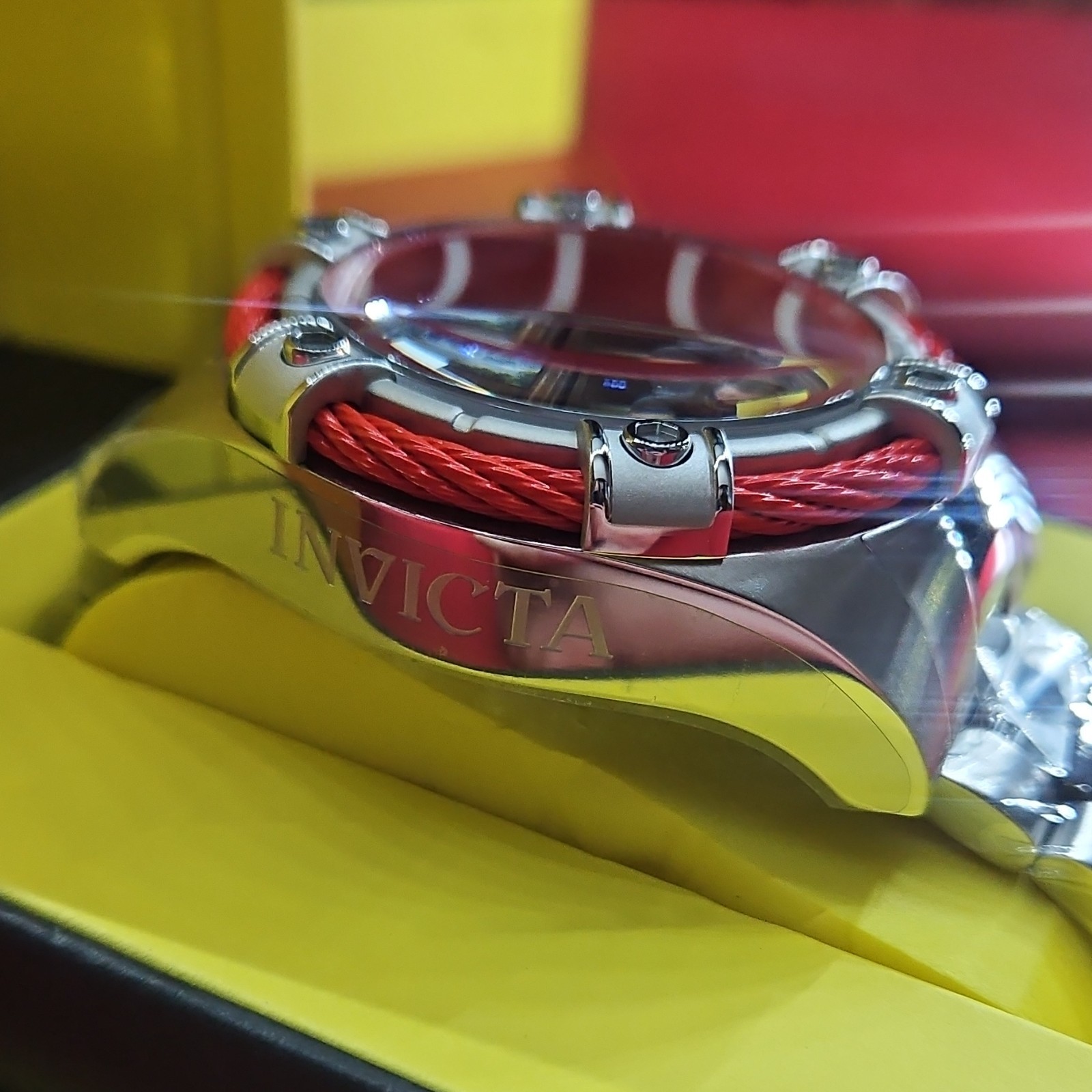 Invicta Bolt Ace Men’s Watch – 52mm, Steel