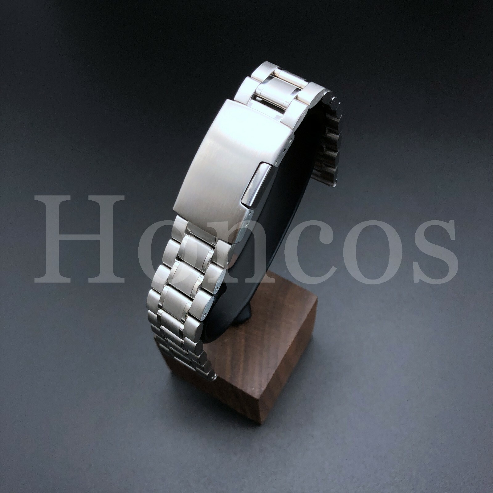 19MM HEAVY OYSTER BAND FOR ZODIAC SEAWOLF WATCH 722-916 SOLID S/S STRAIGHT END