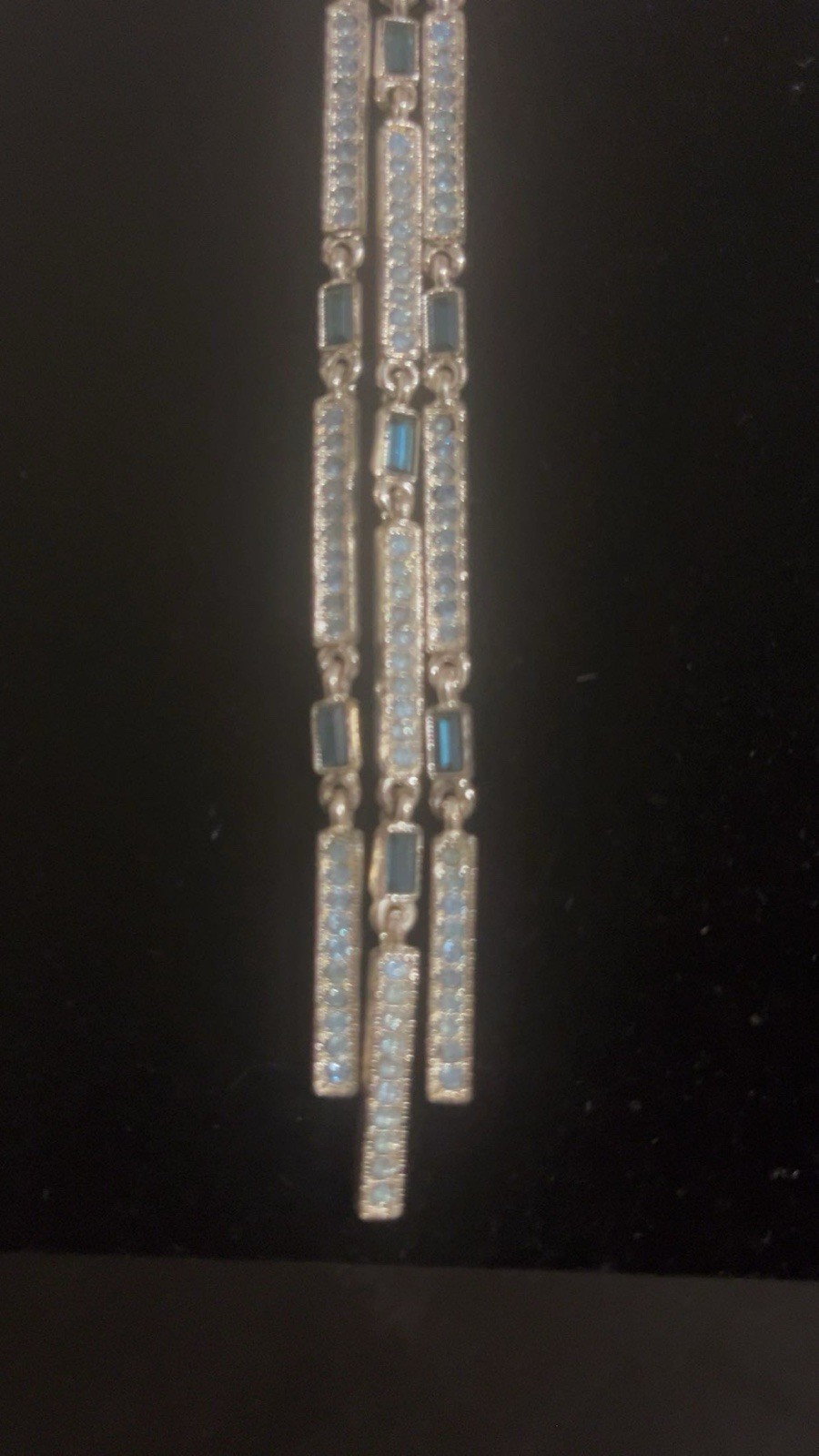 Vintage Napier Crystal Rhinestones Necklace 15 Inches