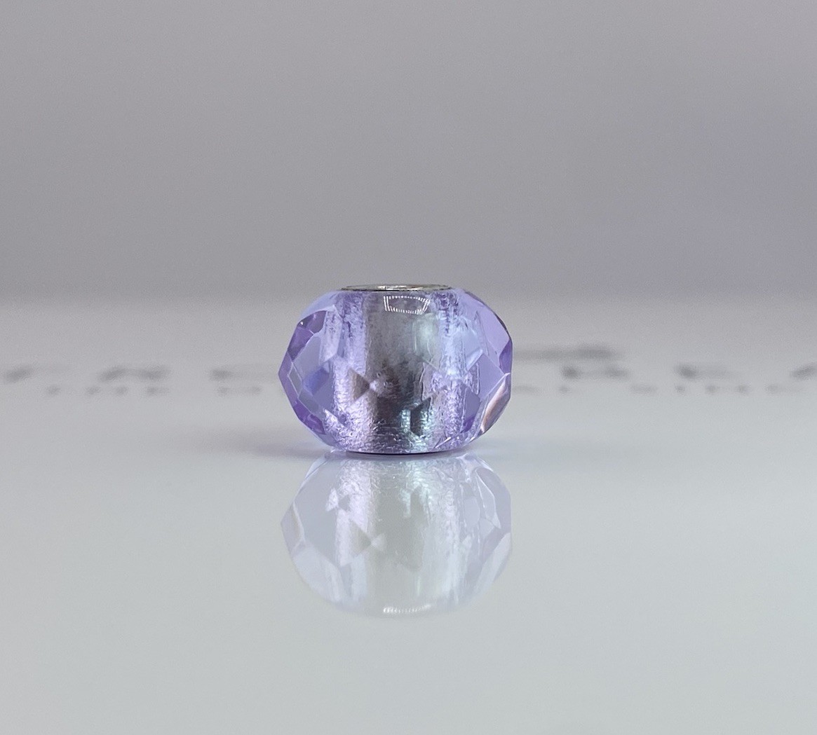 Trollbeads Lavander Prism Bead