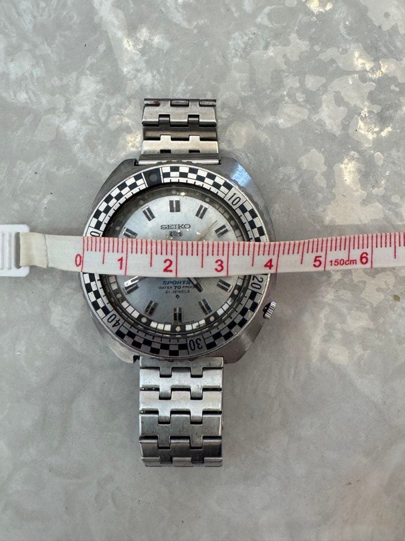 SEIKO 5 Sports Rally Diver 6119 7170 Automatic Rare Watch From Japan