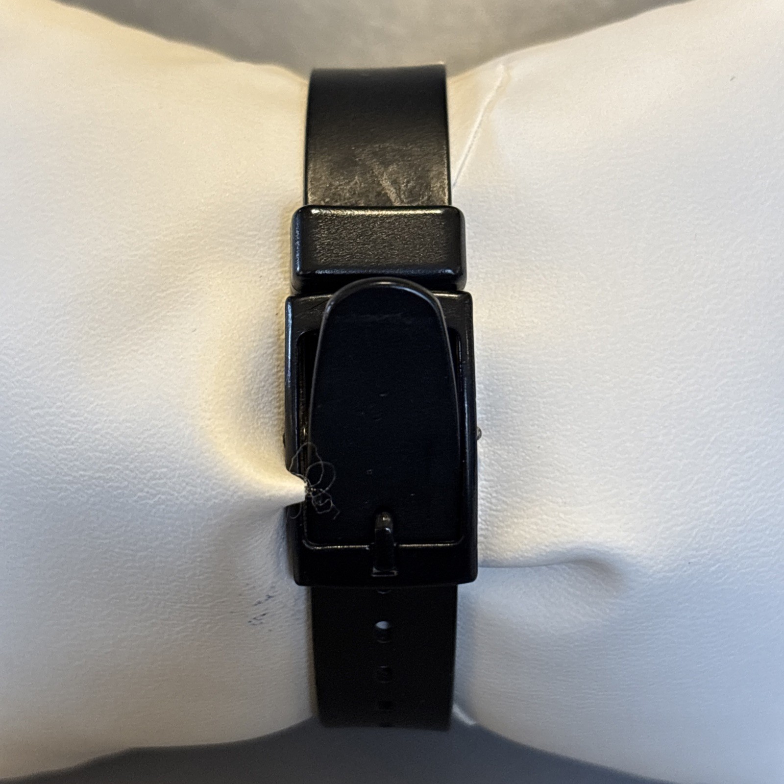 Vintage Swatch Watch 755 S.518 Black Gold Small 25mm New Battery – Works!