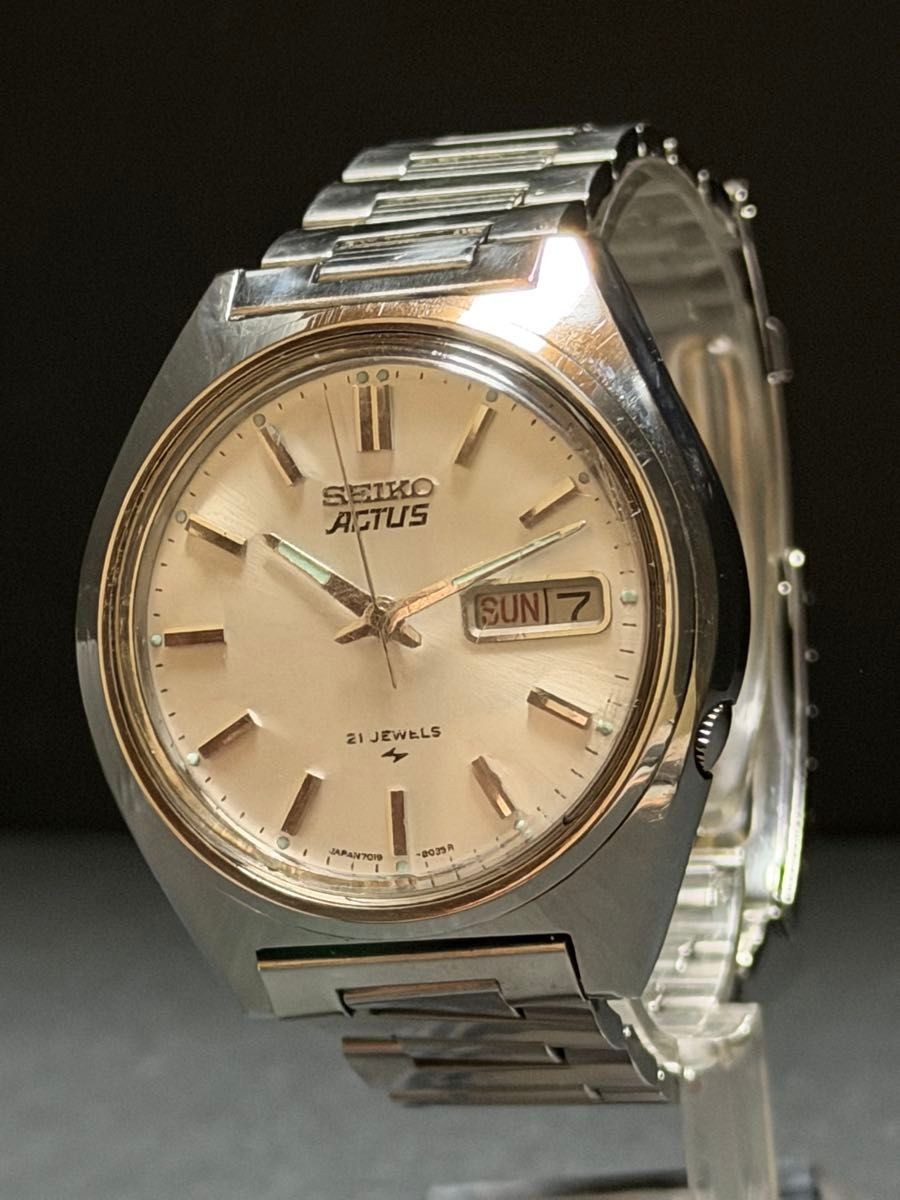 Condition SEIKO Actus Automatic Men’s Wristwatch Good Working Condition