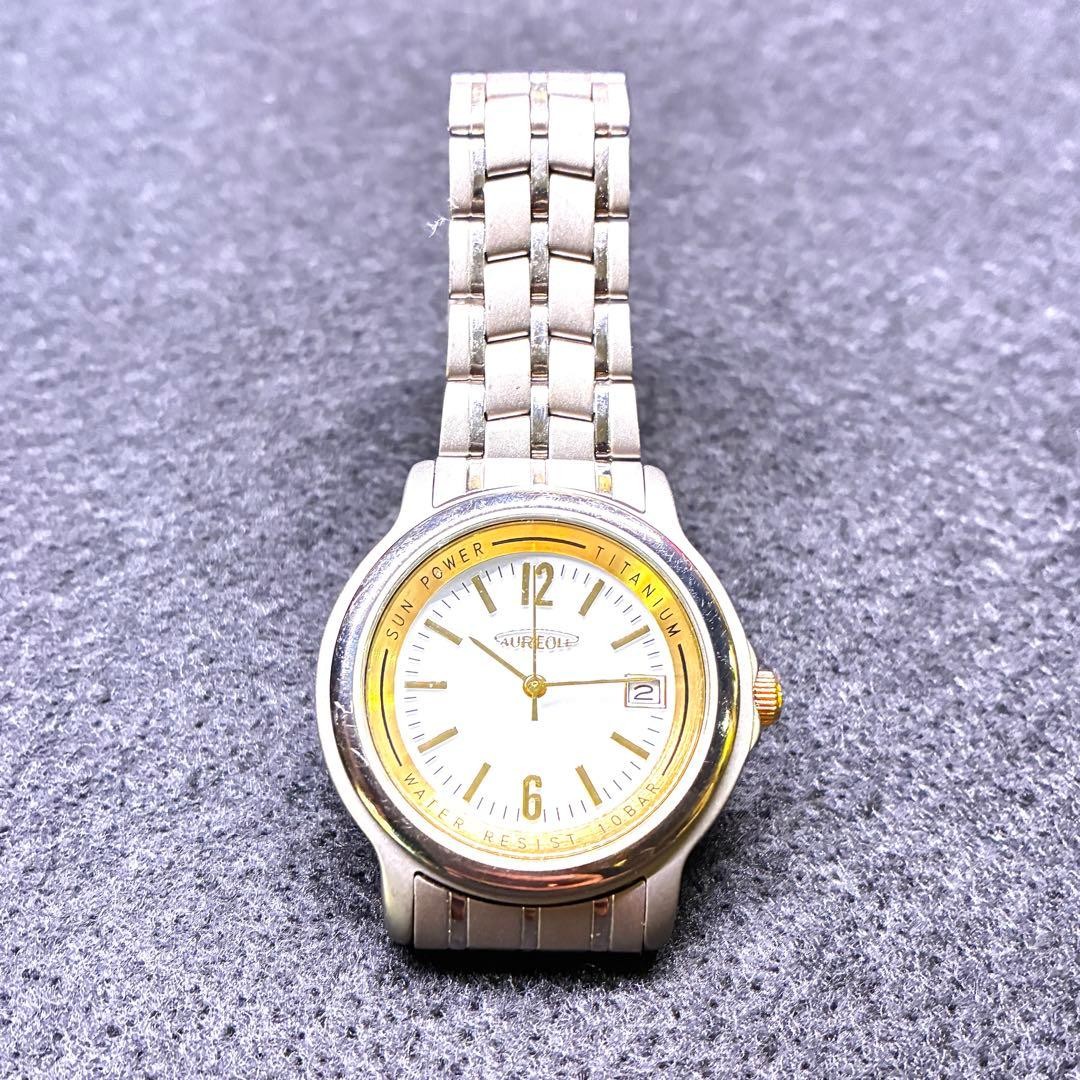 AUREOLE Titanium SW-419M Watch Working Reli