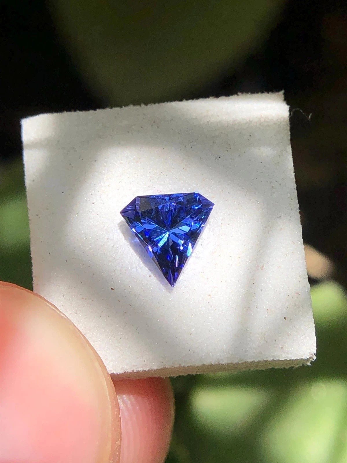 Natural Blue Tanzanite Fancy Cut 5.00 Ct+ Certified Gemstone for Jewelry