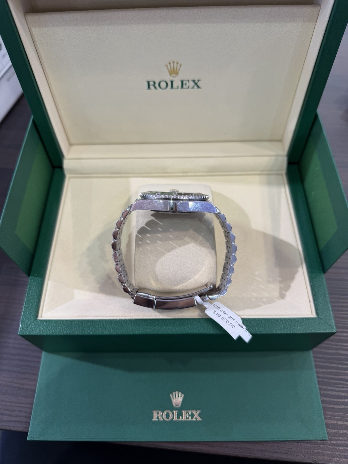 2026 Rolex GMT Master II Sprite 126720VTNR 40mm Green and Black Steel Box Papers